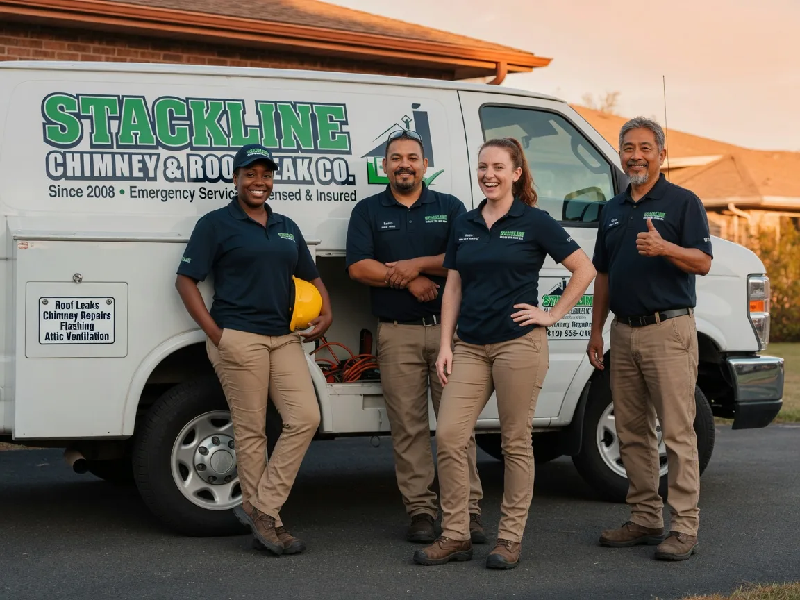 Chimney flashing repair company in Washburn, WI